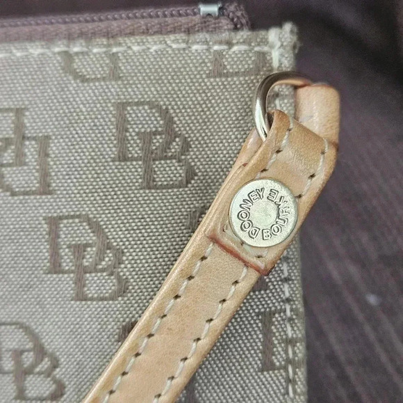 Dooney & Bourke Monogram Canvas Long Wristlet - Picture 3 of 6